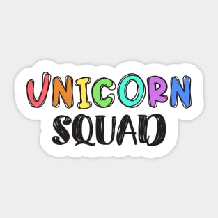 Unicorn Squad Sticker